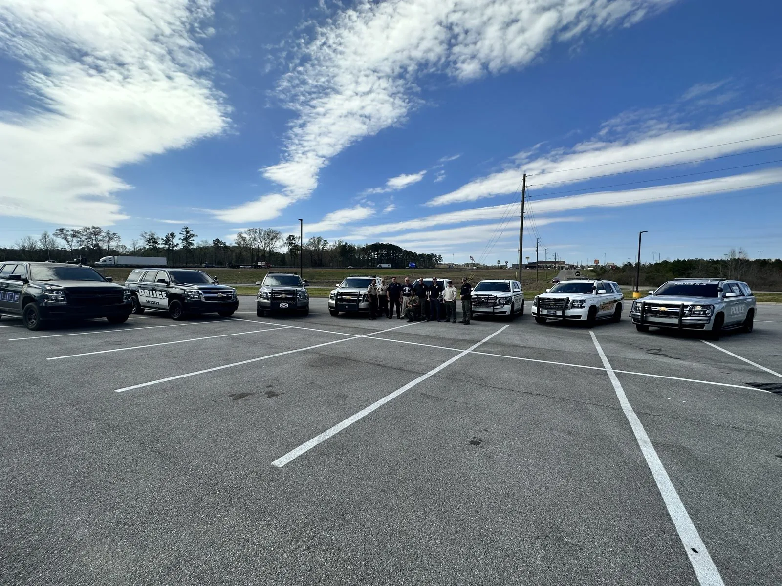 Teams on a training day
