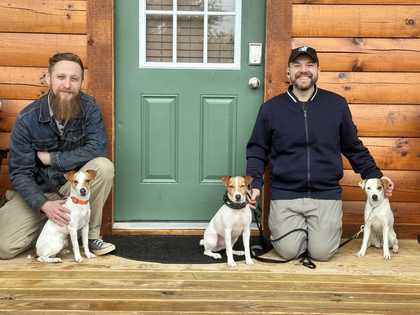 Handlers and their dogs