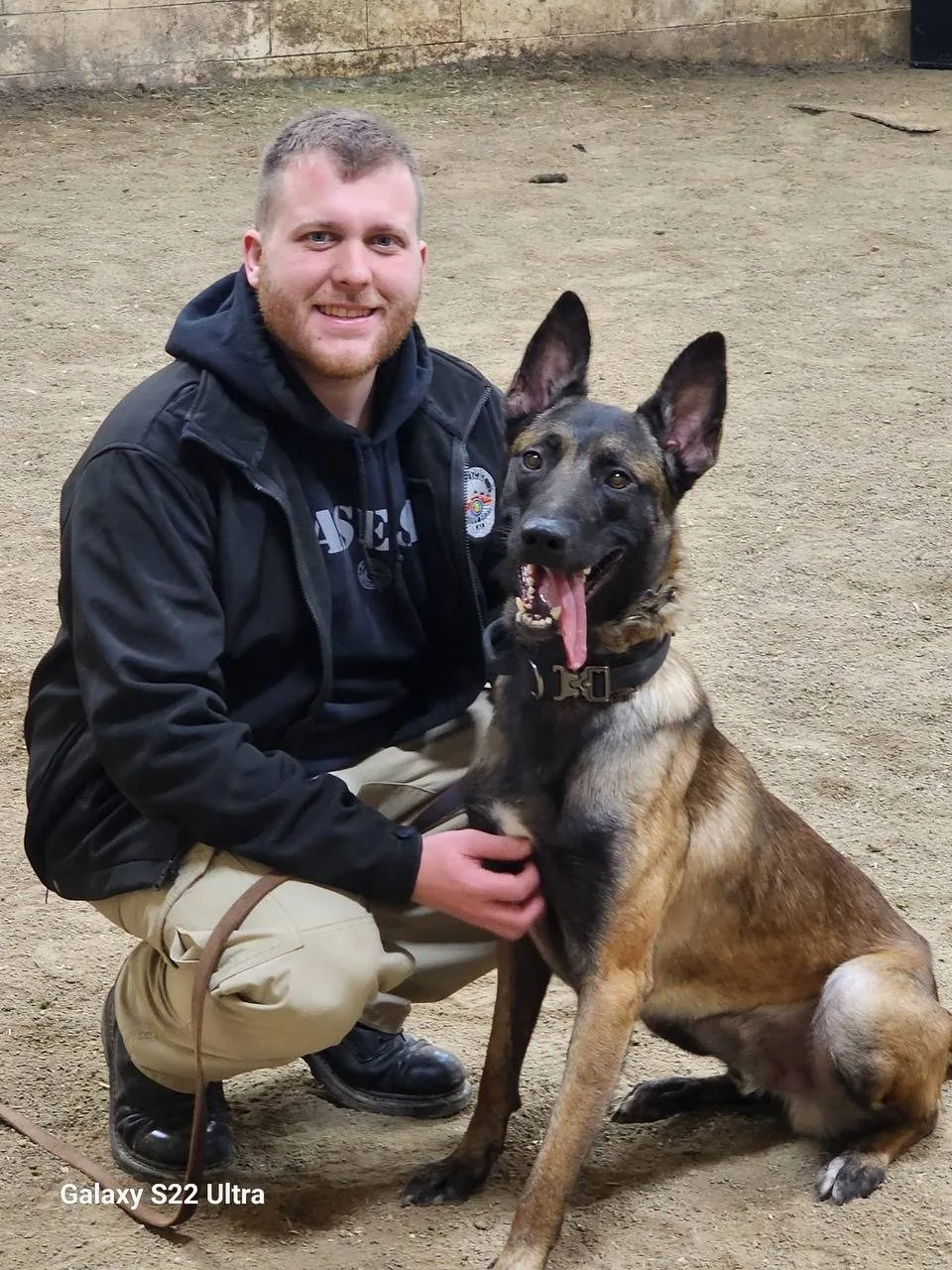 Handler team — Chappy & Deke